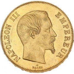 100 francs Napoléon III 1858 A