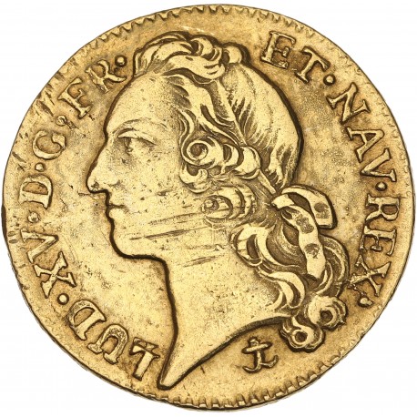 Louis XV - Louis d'or au bandeau 1758 & Aix