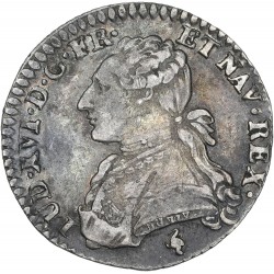 Louis XVI - 1/10ème d'écu 1780 A (80sur79)