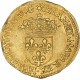 Henri IV - Écu d'or au soleil 1er type 1608 B Rouen