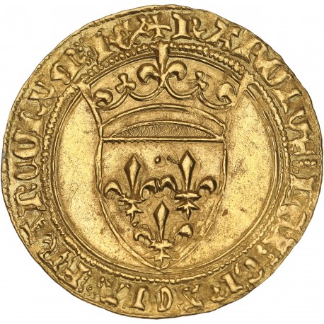 Charles VI - Ecu d'or (sans marque d'atelier)