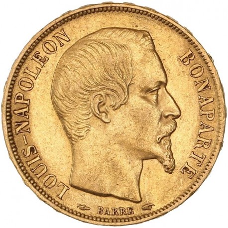 20 francs Louis-Napoléon 1852 A