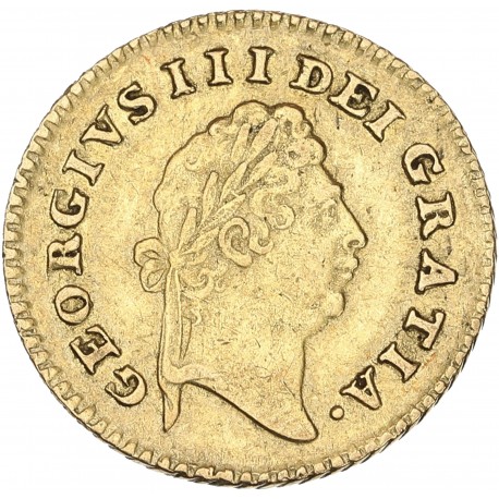 Grande Bretagne - Georges III - 1/3 de Guinée 1798