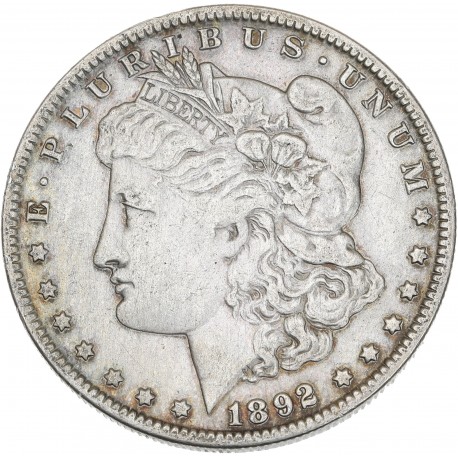 États Unis -  dollar Morgan 1892 O