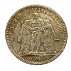 5 francs Hercule - 1872 A Paris