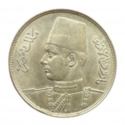 Egypte - 20 piastres Farouk 1939 (AH1358)