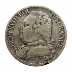 5 francs Louis XVIII 1815 Q