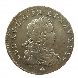 Louis XV - 1/6ème d'écu de France 1721 C Caen