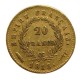 20 francs Napoléon Ier - 1813 Utrecht