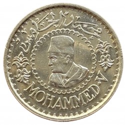 Maroc - 500 francs Mohammed V AH1376 (1956)