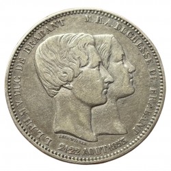 Belgique - Module de 5 francs Mariage du Duc de Brabant