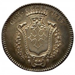 Jeton argent Louis XVI - États du Languedoc 1787