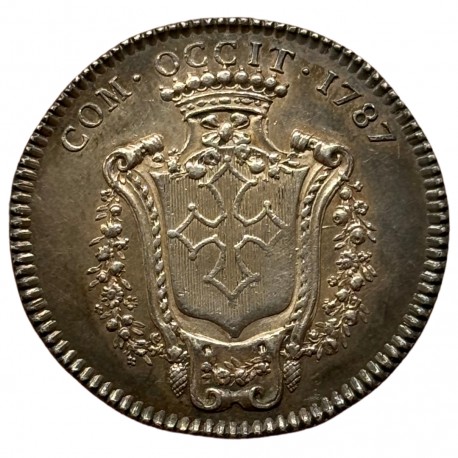 Jeton argent Louis XVI - États du Languedoc 1787