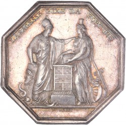 Jeton octogonal - Banque de France - An 8
