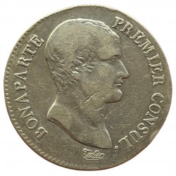 5 francs Bonaparte 1er Consul  AN 12 M