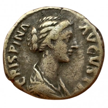 Denier de. Crispine - Rome - 180-182 ap.J.C