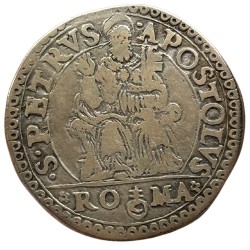 Italie - États Pontificaux - Teston (Triple Giulio) de Paul IV