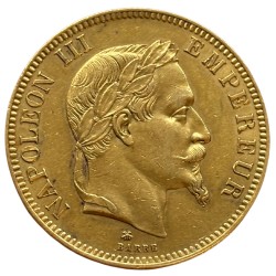 100 francs Napoléon III tête laurée 1862 A Paris