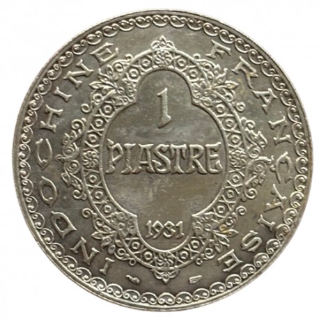 Indochine - 1 piastre de Commerce 1931