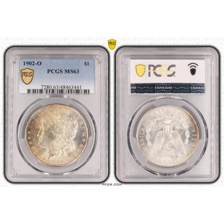 États Unis -  1 dollar Morgan 1902 O MS63