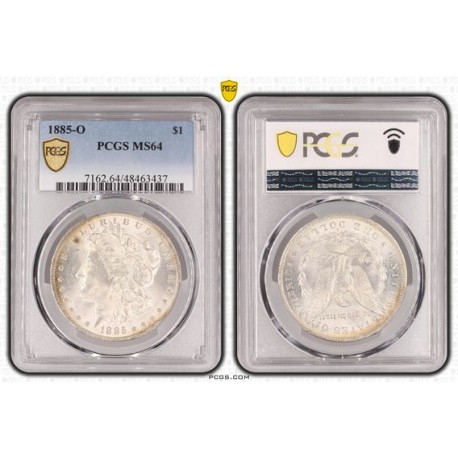 États Unis -  1 dollar Morgan 1885 O MS64
