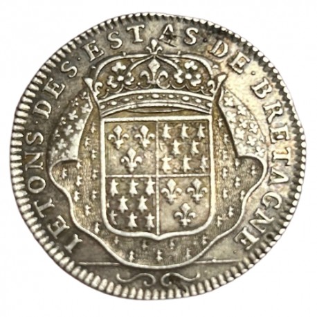 Louis XIV - Jeton des états de Bretagne non daté (1699)
