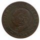 5 centimes Napoléon III satirique 1854 D