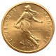 Piéfort OR 1/2 franc Semeuse 1972 Monnaie de Paris