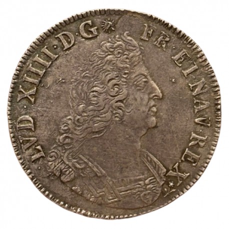 Louis XIV - Écu aux palmes 1694 K Bordeaux