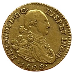 Colombie - 1 escudo Ferdinand VII 1809 NR JF