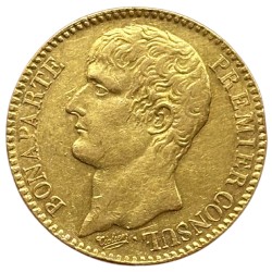 40 francs Bonaparte Ier Consul an XI A