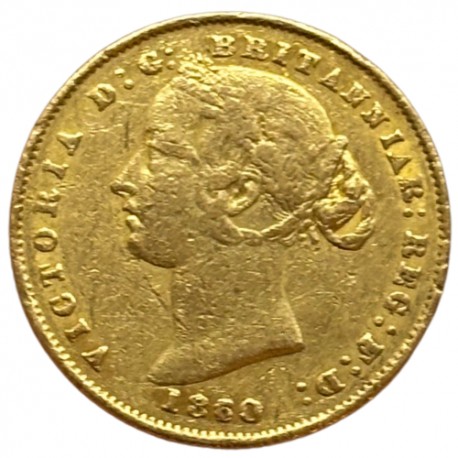 Australie - Souverain Victoria type "Australia" 1860 Sydney