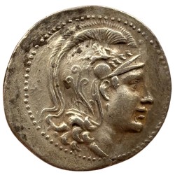 Athènes - Tétradrachme stéphanophore à la chouette