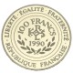 100 francs (15 écus) argent  belle épreuve "Charlemagne" 1990