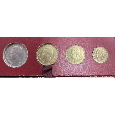 Monaco - Coffret d'éssais Rainier III 1950