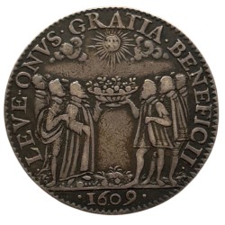 Jeton argent Henri IV - Francs fiefs et nouveaux acquêts
