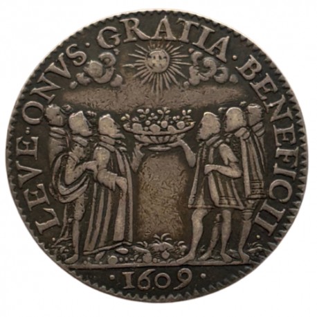 Jeton argent Henri IV - Francs fiefs et nouveaux acquêts