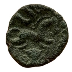 Ambiani - bronze aux sangliers affrontés
