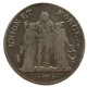 5 francs Union et Force (Union serré) an 10 K Bordeaux