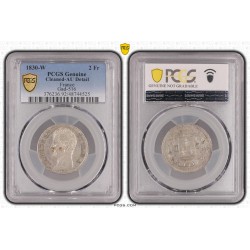 2 francs Charles X 1830 W MS