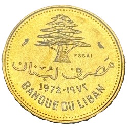 Liban - Essai de 10 piastres 1972 (١٩٧٢)