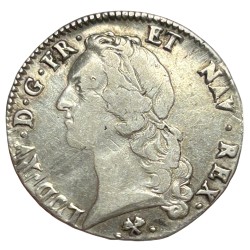 Louis XV - Ecu au bandeau 1767 L Bayonne
