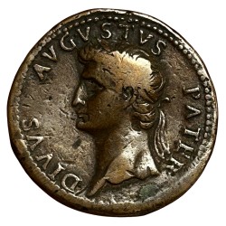 Padouan de Giovanni Cavino "Sesterce" du Divin Auguste