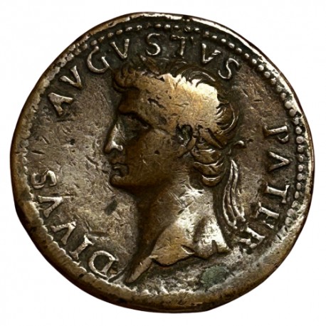 Padouan de Giovanni Cavino "Sesterce" du Divin Auguste