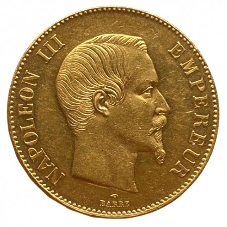 100 francs Napoléon III 1857 A - Paris