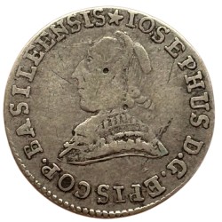 Suisse - Évéché de Bâle - 12 Kreuzer Joseph Sigismund von Roggenbach 1788