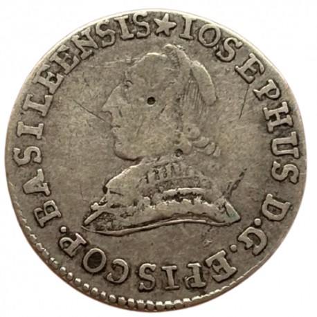 Suisse - Évéché de Bâle - 12 Kreuzer Joseph Sigismund von Roggenbach 1788