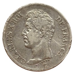 5 francs Charles X 1826 L Bayonne