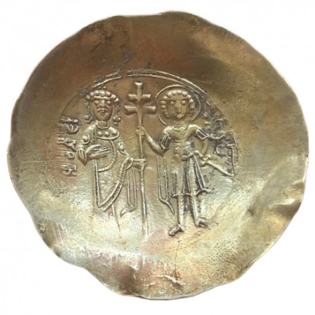 Jean II Comnène - Aspron Trachy - Constantinople (1118-1112 ap.J-C.)