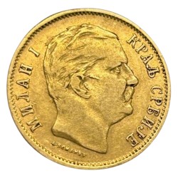 Serbie - 10 dinars 1882 V